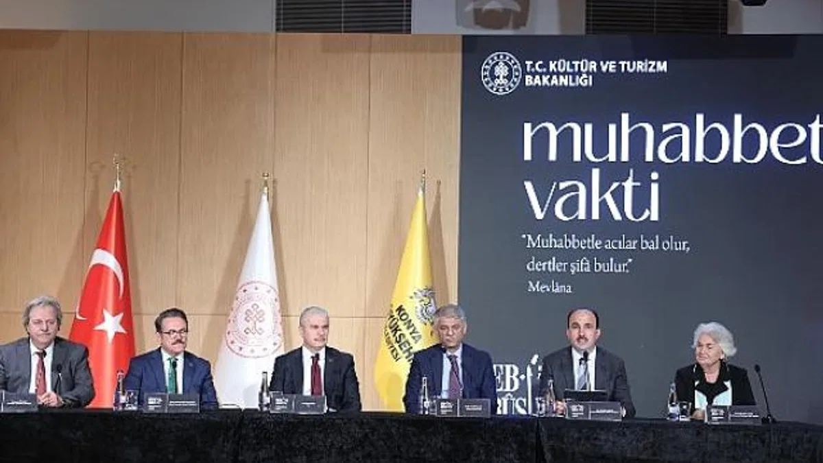 Hz. Mevlana’nın 751. Vuslat Yıl Dönümü Uluslararası Anma Törenleri’nin Tanıtım Toplantısı Yapıldı