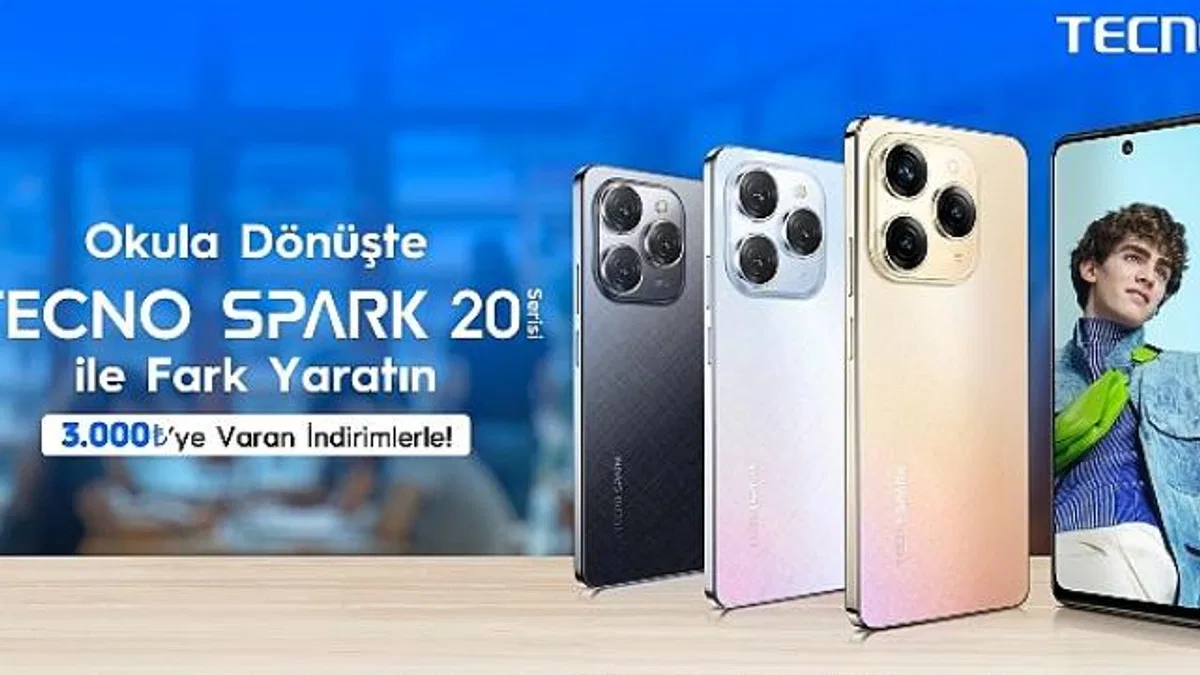 TECNO SPARK 20 Serisinin İndirimli Fiyatları Öğrencileri Sevindirecek