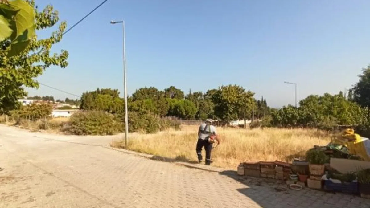 Güzelbahçe Belediyesi yangına karşı önlemleri artırdı