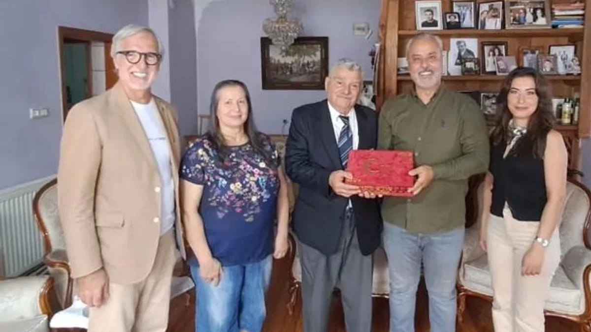 İzmit’te Kıbrıs Gazileri Bayraktar ve Aslan’a anlamlı ziyaret