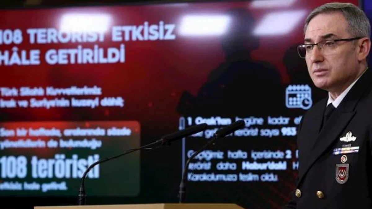 Son 1 haftada 108 terörist etkisiz