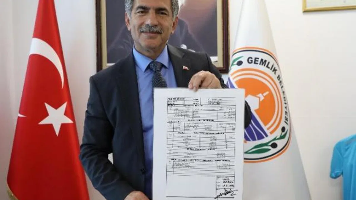 Bursa Gemlik’te Başkan deviren mal varlığını açıkladı