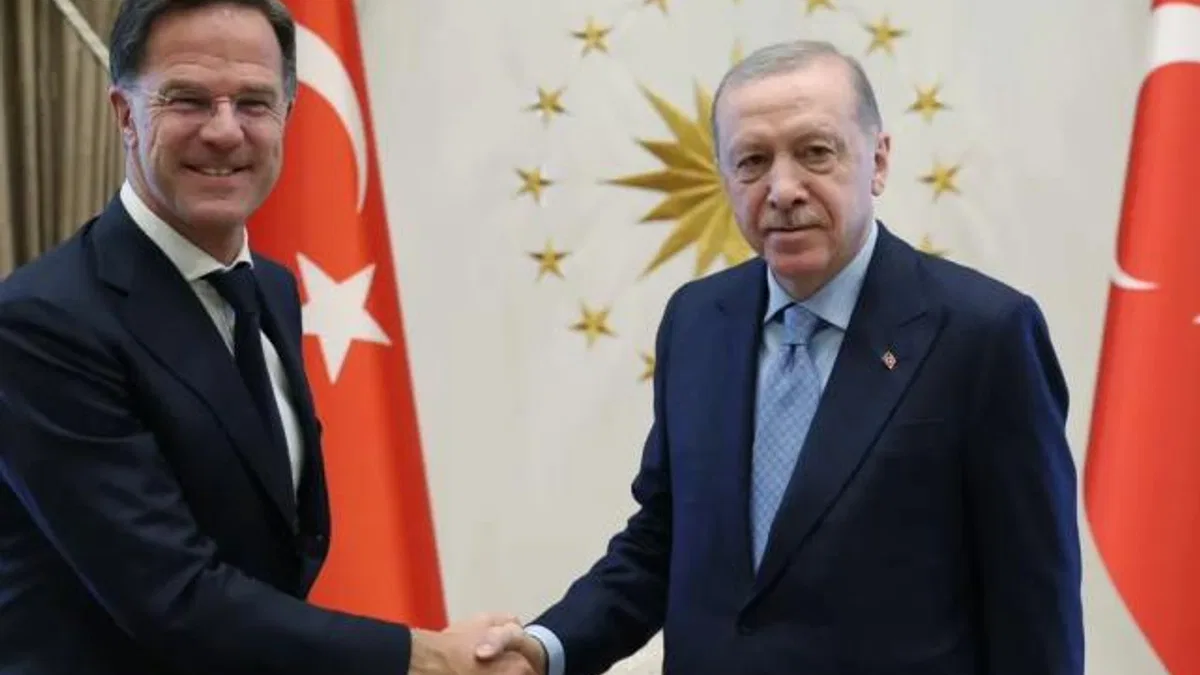 Erdoğan, NATO Genel Sekreteri Rutte’yi kabul etti