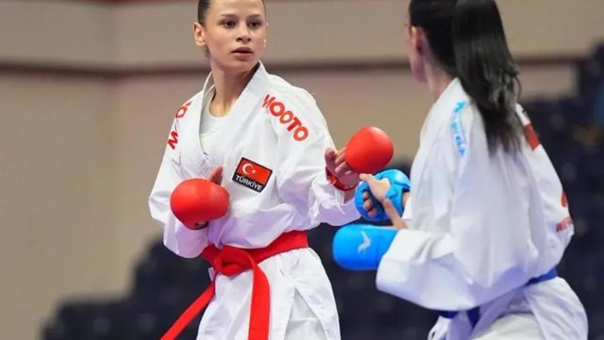 Milli sporcunun emeği altın madalya ile taçlandı