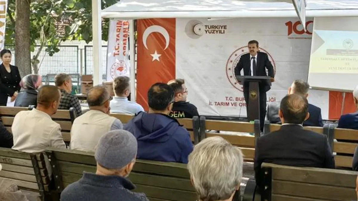 Bursa’nın 17 ilçesinde tarımsal yeni destekleme modeli anlatılıyor