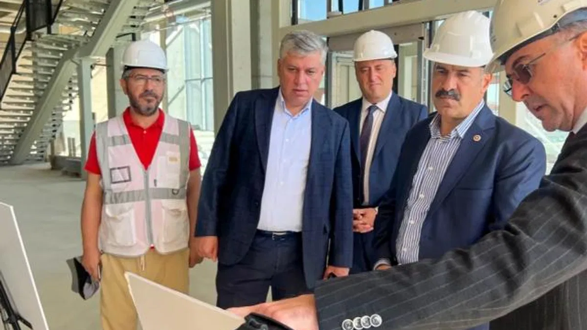 Konya Selçuklu’da vizyon projelere yerinde inceleme
