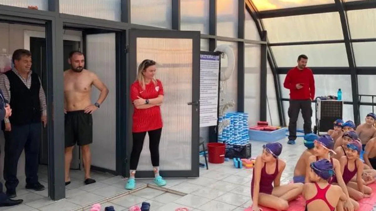 Antalya Kumluca’da Kaymakam Güneş’ten sportif ziyaret