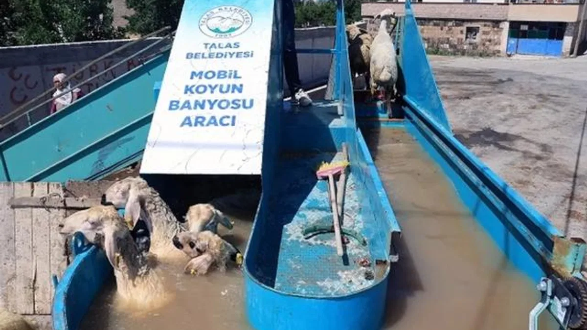 Kayseri Talas’tan keneyle mobil mücadele