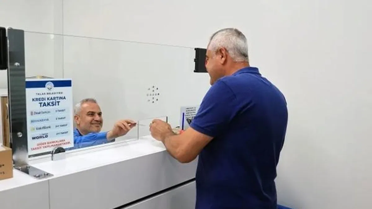 Kayseri Talas’ta vergi ödemelerinde son günler