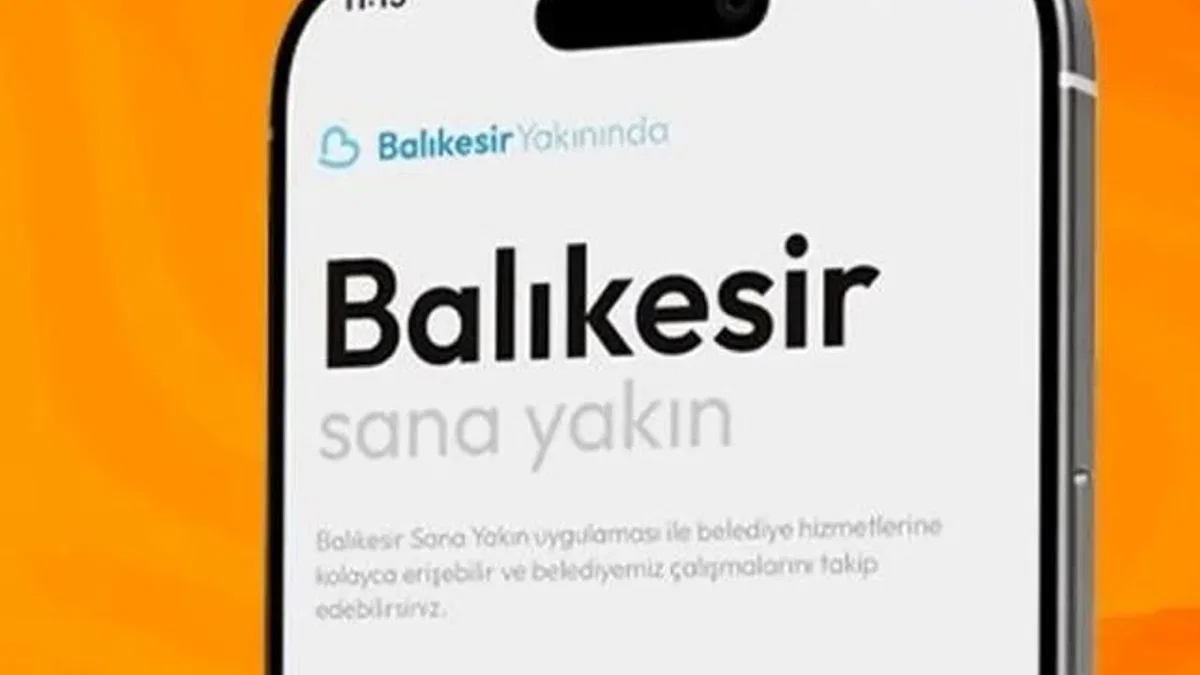 Balıkesir yakınında mobil uygulaması hayata geçti