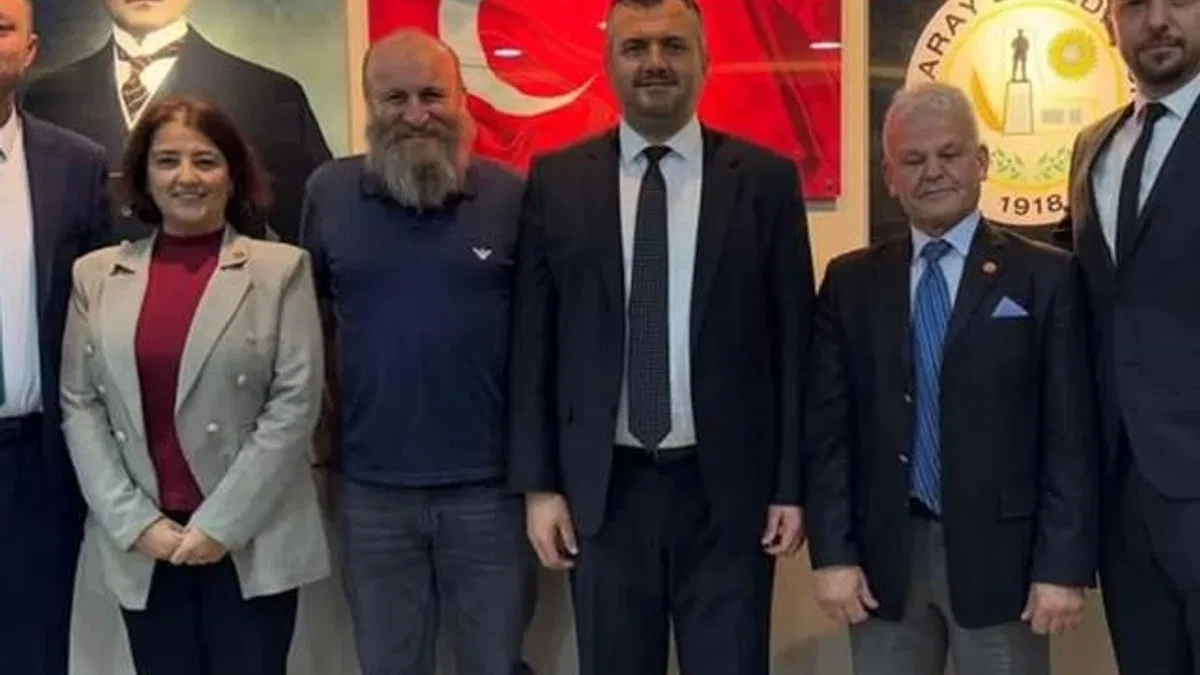 Oflu Hoca, Abdül Taşyasan’ı makamında ziyaret etti