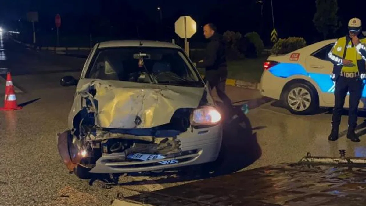 Düzce’de kaza: 2 yaralı