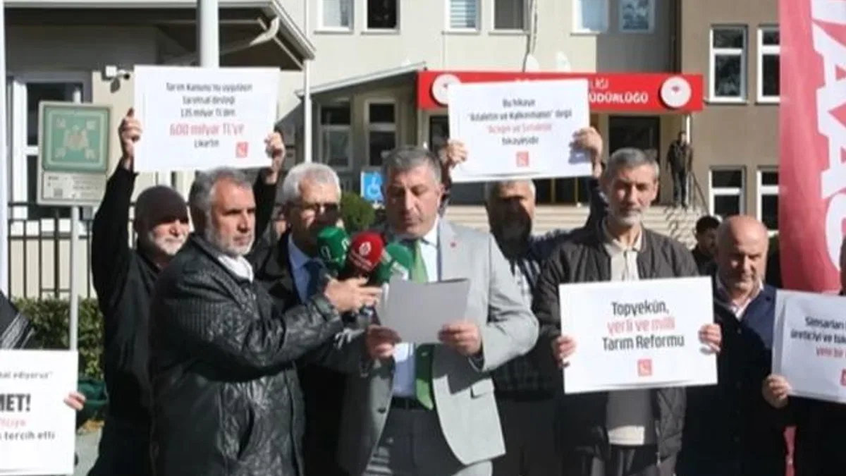 Saadet Partililer Bursa’dan seslendi: Çiftçine sahip çık!