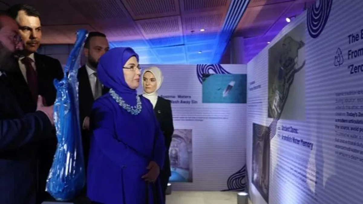 Türkiye’den New York’ta “Sıfır Atık Mavi-Damla Damla” Sergisi’