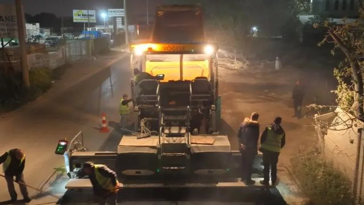 Bursa’da Çalı-Kayapa yolu gece gündüz demeden tamamlandı