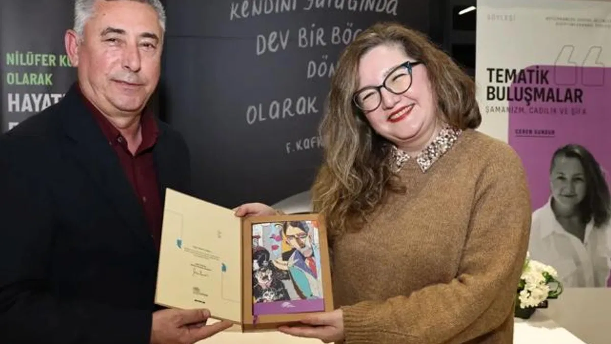 Bursa Nilüfer’de Tematik Buluşmalar’da Şamanizm ve şifacılık konuşuldu