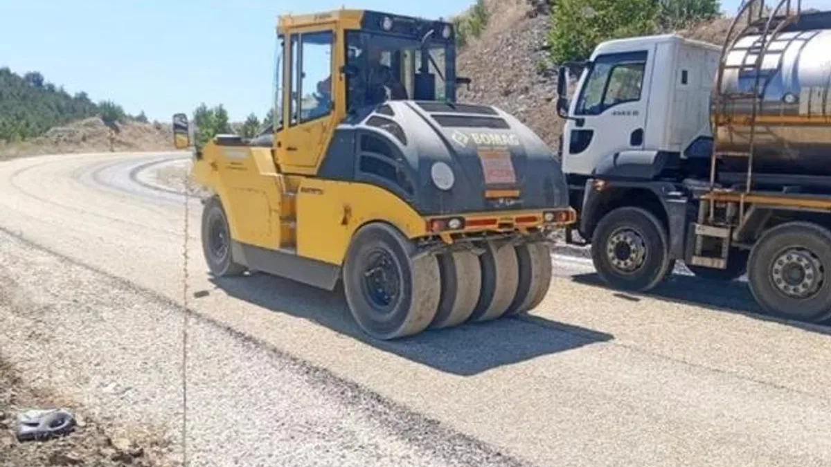 Dağ ilçelerinin yollarına Büyükşehir imzası