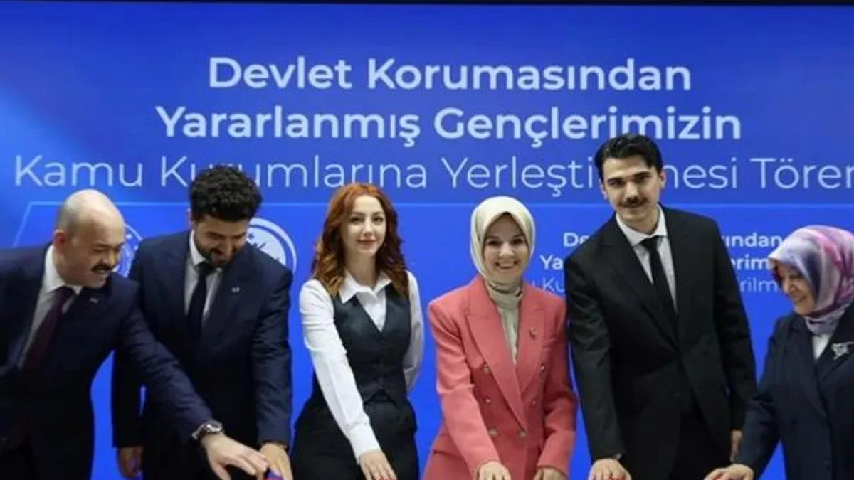 Devlet korumasındaki gençlere kamuda iş fırsatı… 608 genç daha kamuya atandı