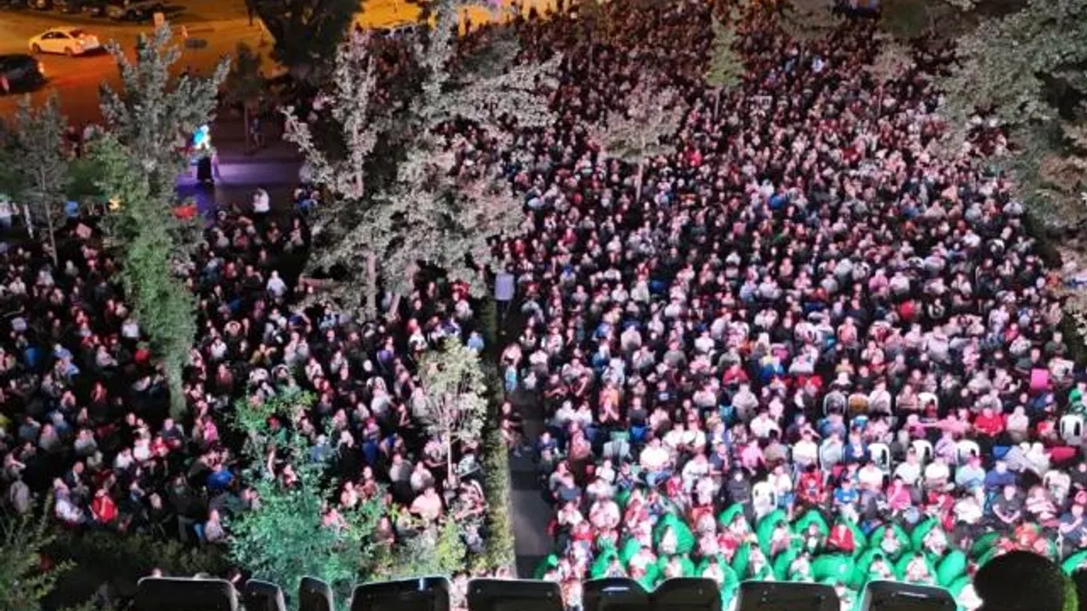 Orrmanya’nın büyülü atmosferinde gece sineması