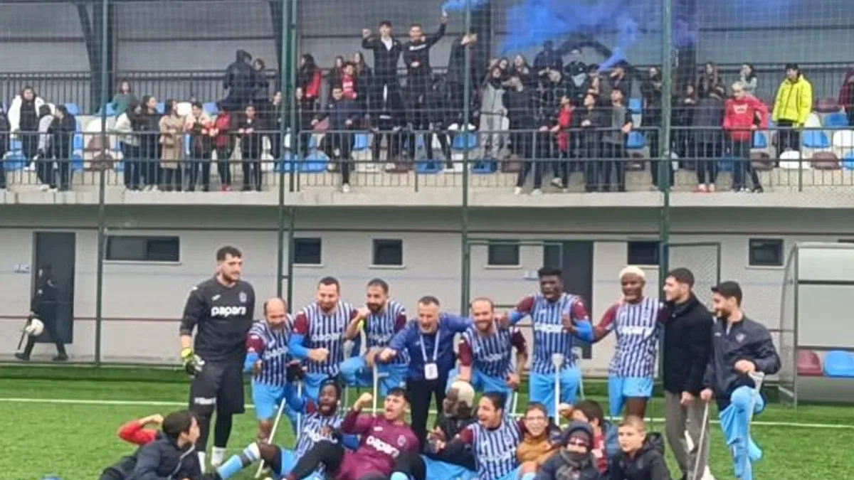 Ampute maçında gol düellosu