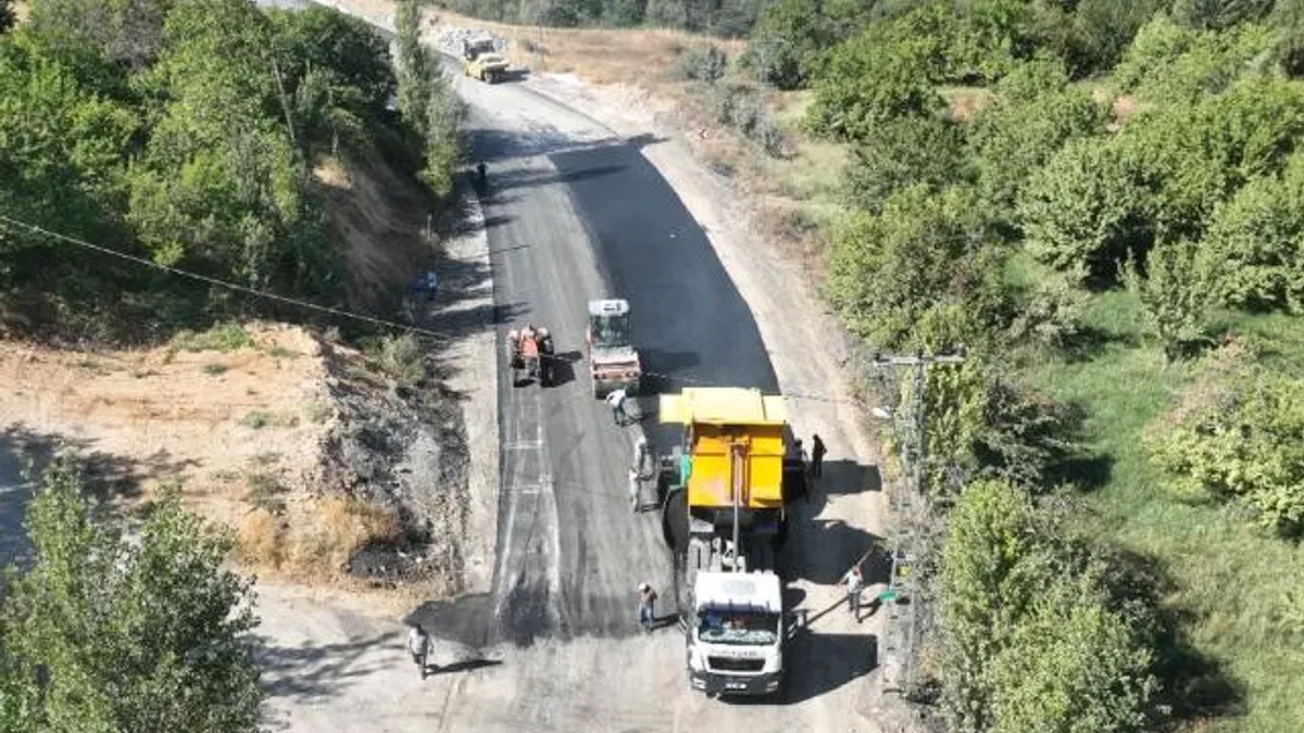 Malatya Şahnahan’da altyapı çalışmaları sürüyor