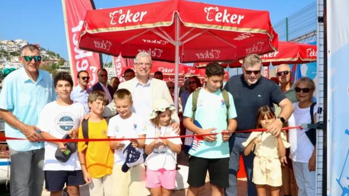 Geleceğin yelken sporcuları Mudanya’da yetişecek
