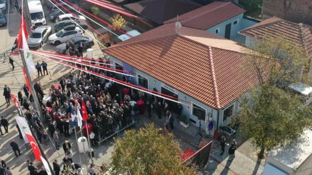 Bursa Osmangazi’de Çirişhane Spor Kulübü Lokali hizmette