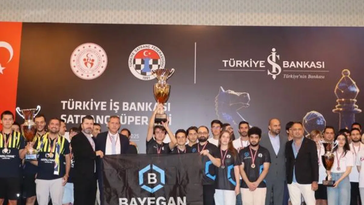 Satranç Süper Ligi’nde yine şampiyon oldu