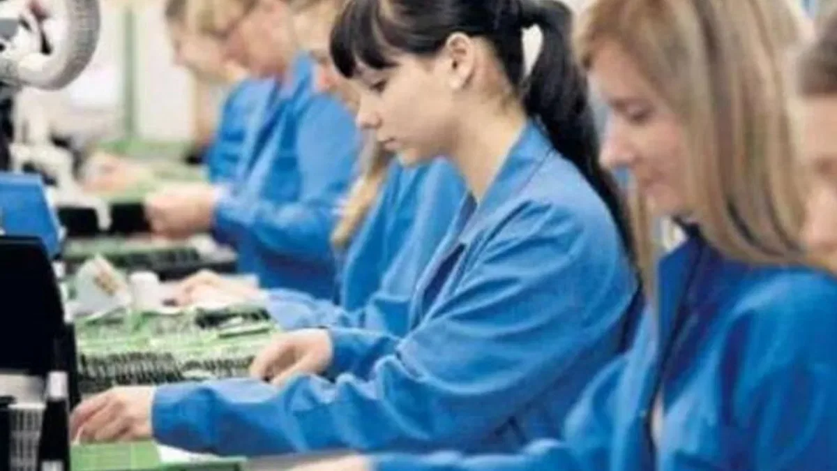 Ücretli çalışan sayısı yıllık yüzde 1,2 arttı