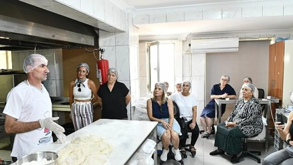 Çiğli’de Ciabatta Ekmek Atölyesi düzenlendi