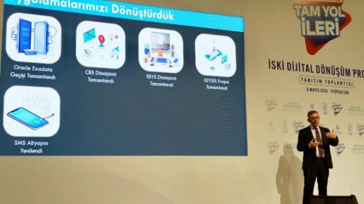 İSKİ’den dijital dönüşüme devam