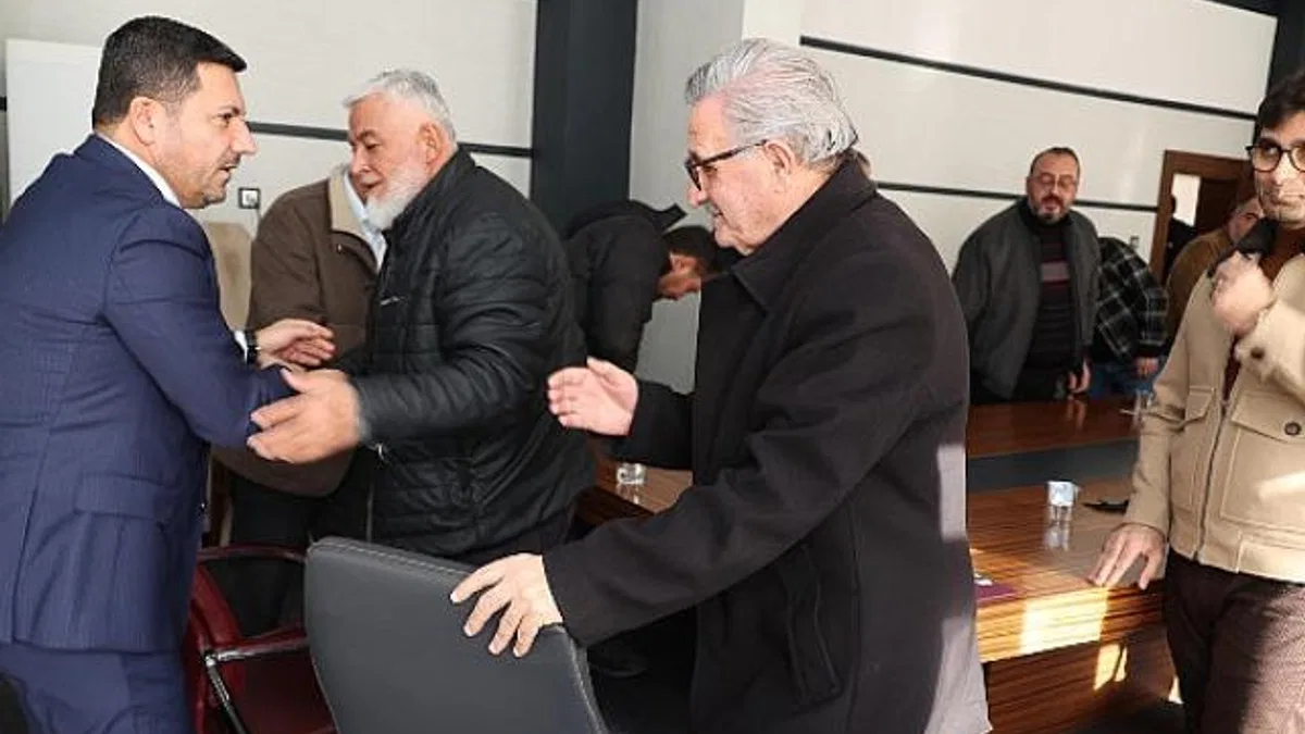 Belediye Başkanımız Rasim Arı, Muhtarları Ağırladı