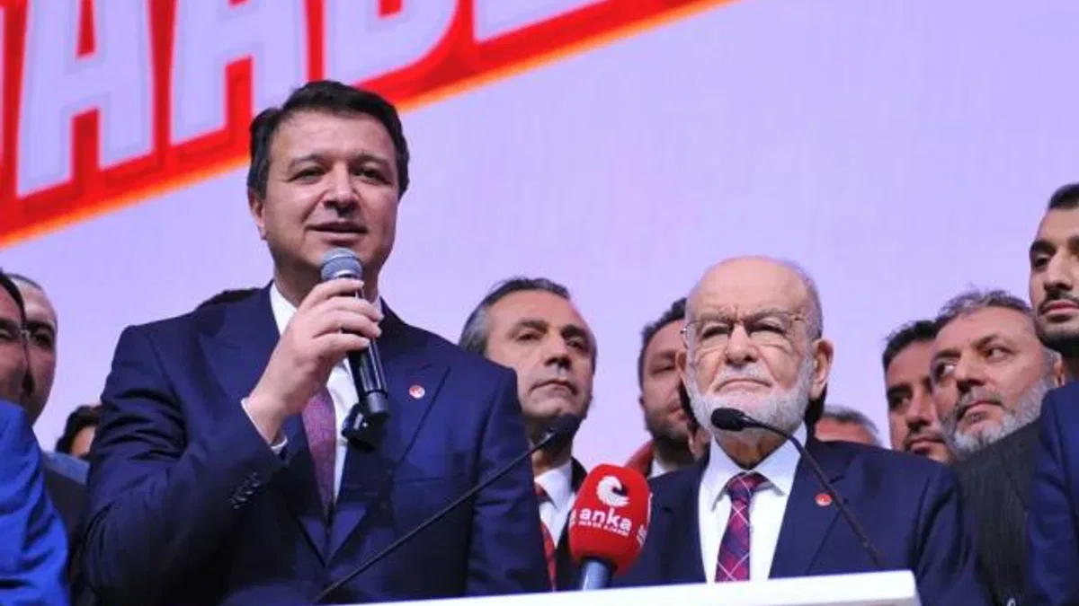 Saadet’e yeni kan… Yeni Genel Başkan Mahmut Arıkan oldu