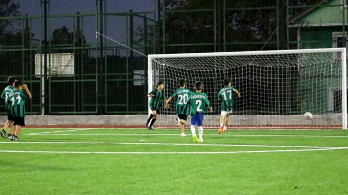 Sakarya Sapanca’da gençler için yeni spor alanı