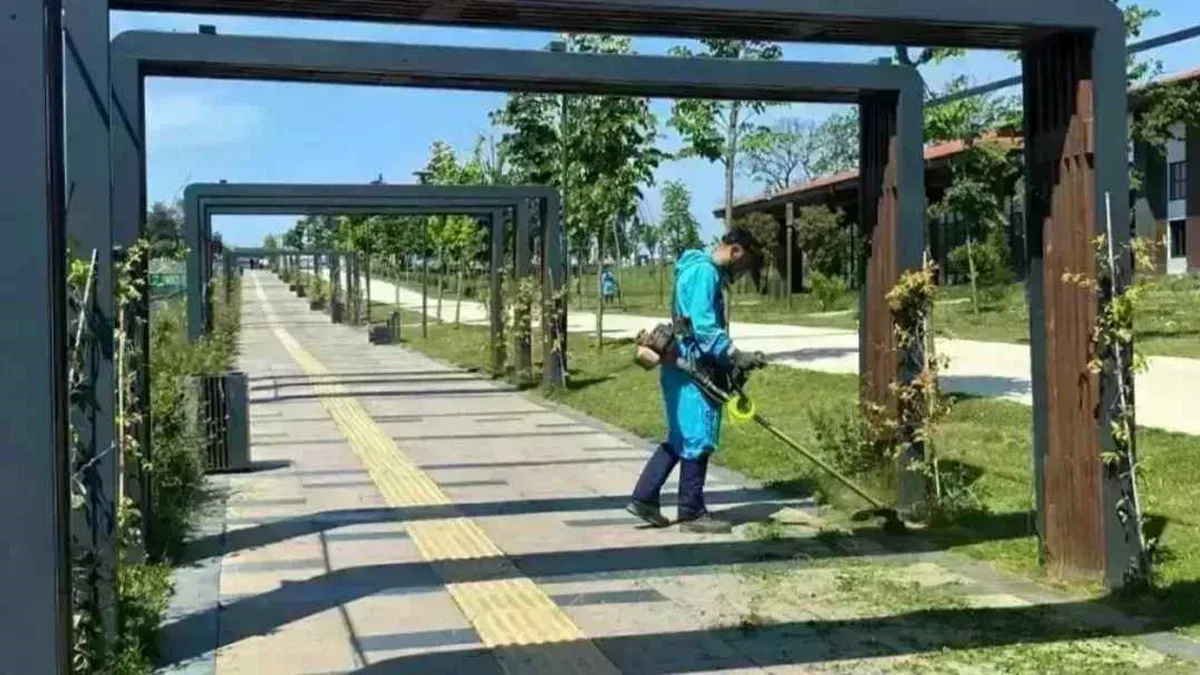 Kocaeli’de Gebze Millet Bahçesi yaza hazırlanıyor