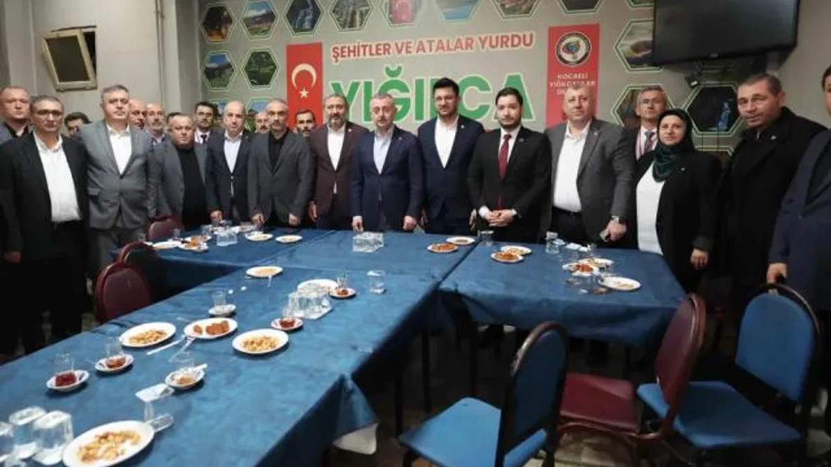 Başkan Büyükakın Kocaeli’de Yığılcalılar’a konuk oldu