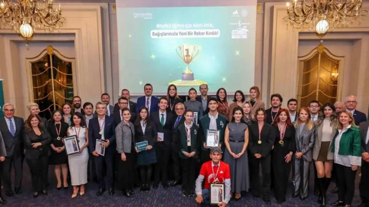 Darüşşafaka koşucularıyla buluştu