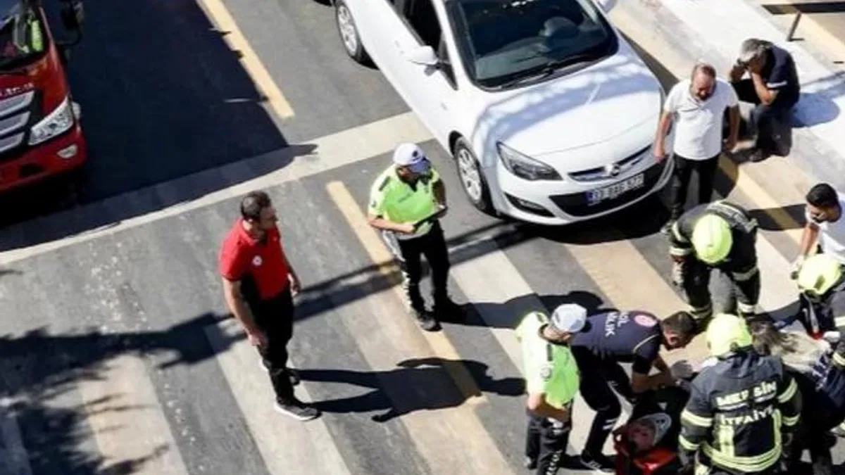 Mersin’de trafik güvenliği tatbikatı: Bir Kural, Bir Ömür