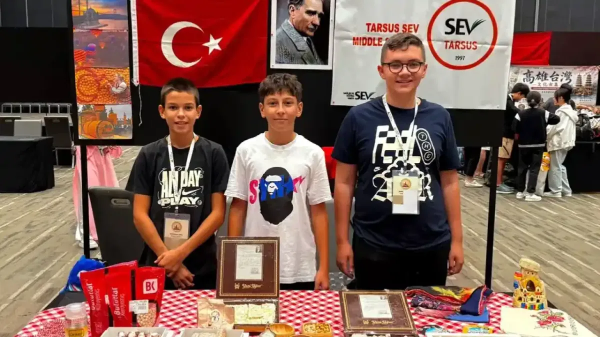 Mersin Tarsuslu öğrencilerden uluslararası başarı