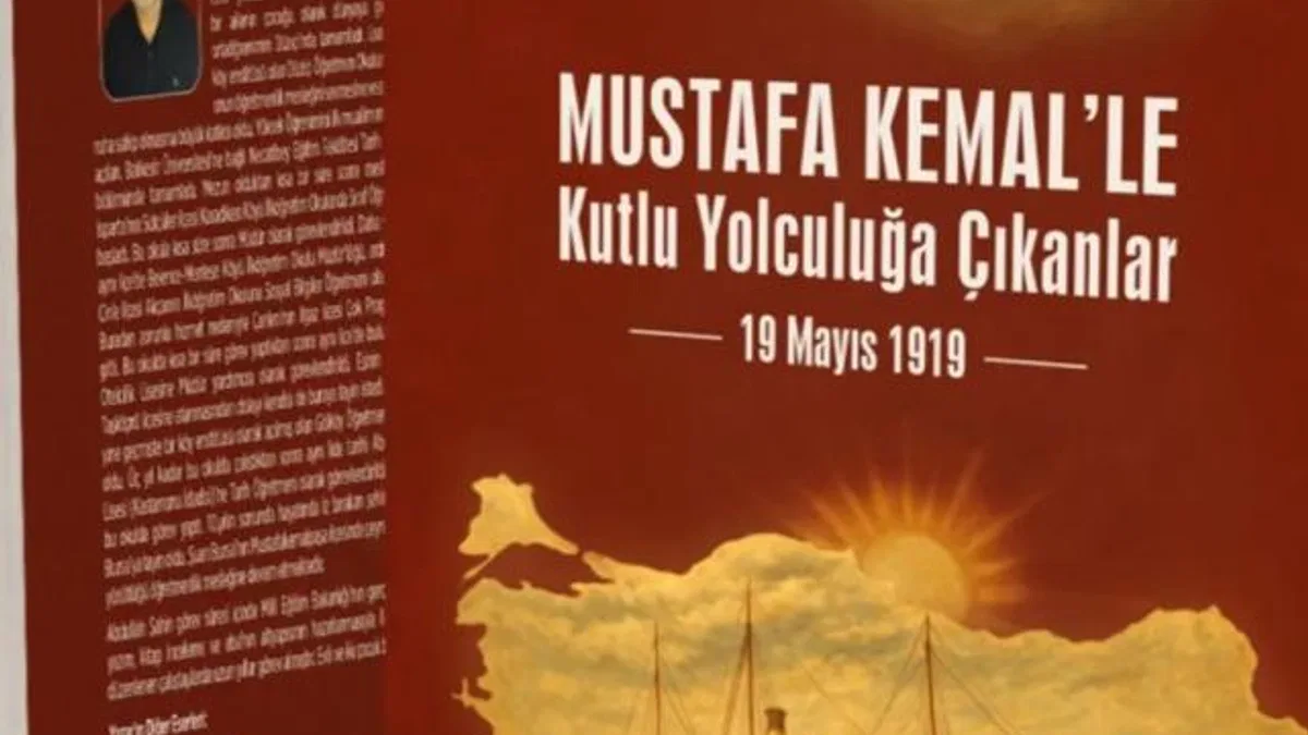 Tarihçi Abdullah Şahin’den 19 Mayıs’a özel yeni kitap: “Mustafa Kemal’le kutlu yolculuğa çıkanlar”