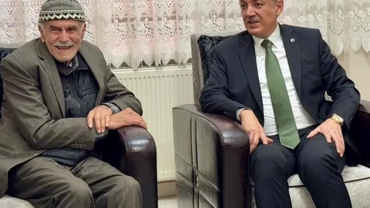 Mardin Valisi’nden Şeyhmus Amca’ya ziyaret