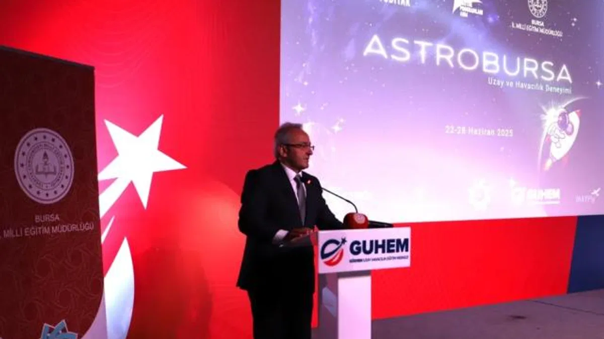 Uzay ve Havacılık Deneyimi “AstroBursa” projesi GUHEM’de başladı