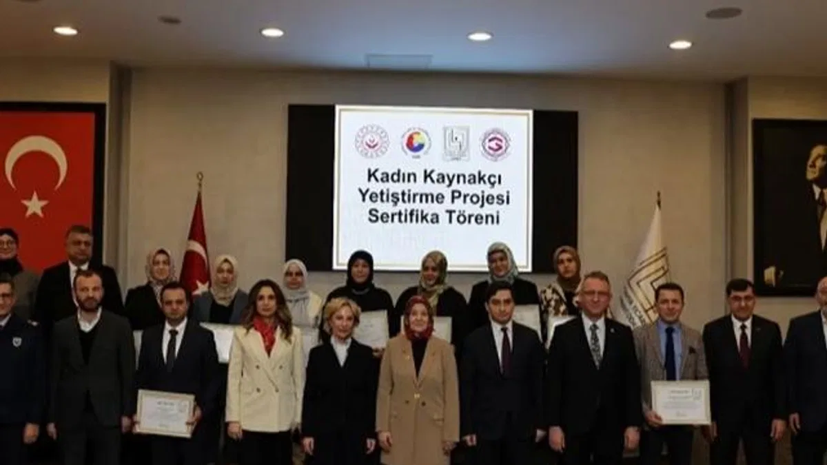 Kütahya’da yeni kadın kaynakçılar yetişti