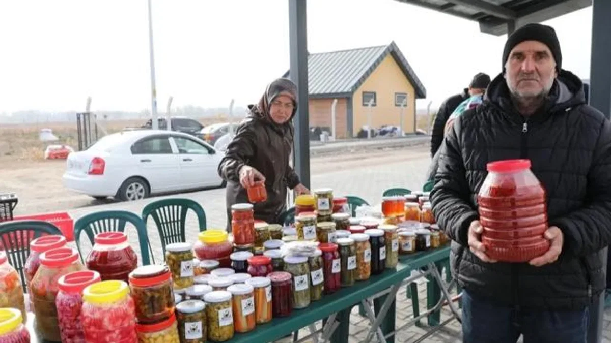 Kayseri Kocasinan’da son hasat yapıldı