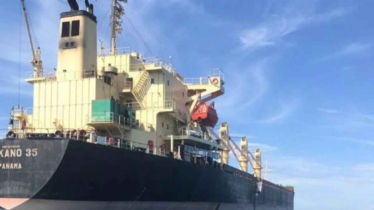 Kuru yük gemisi İstanbul Boğazı’nd arıza yaptı! Karaya sürüklendi