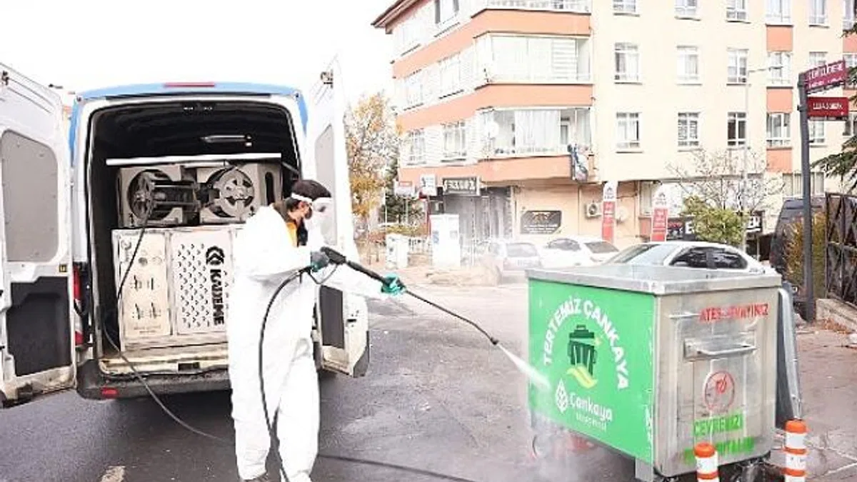 Çankaya’da sonbahar temizliği