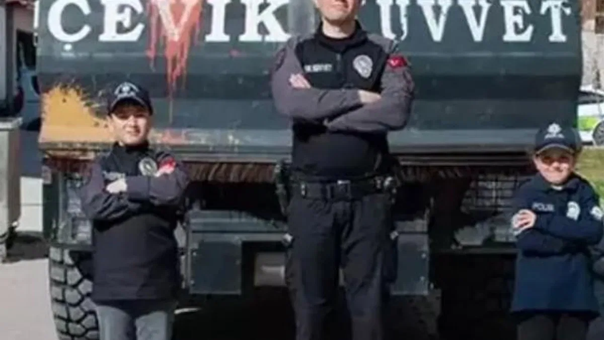 Çocuk polislerle 23 Nisan’a özel klip