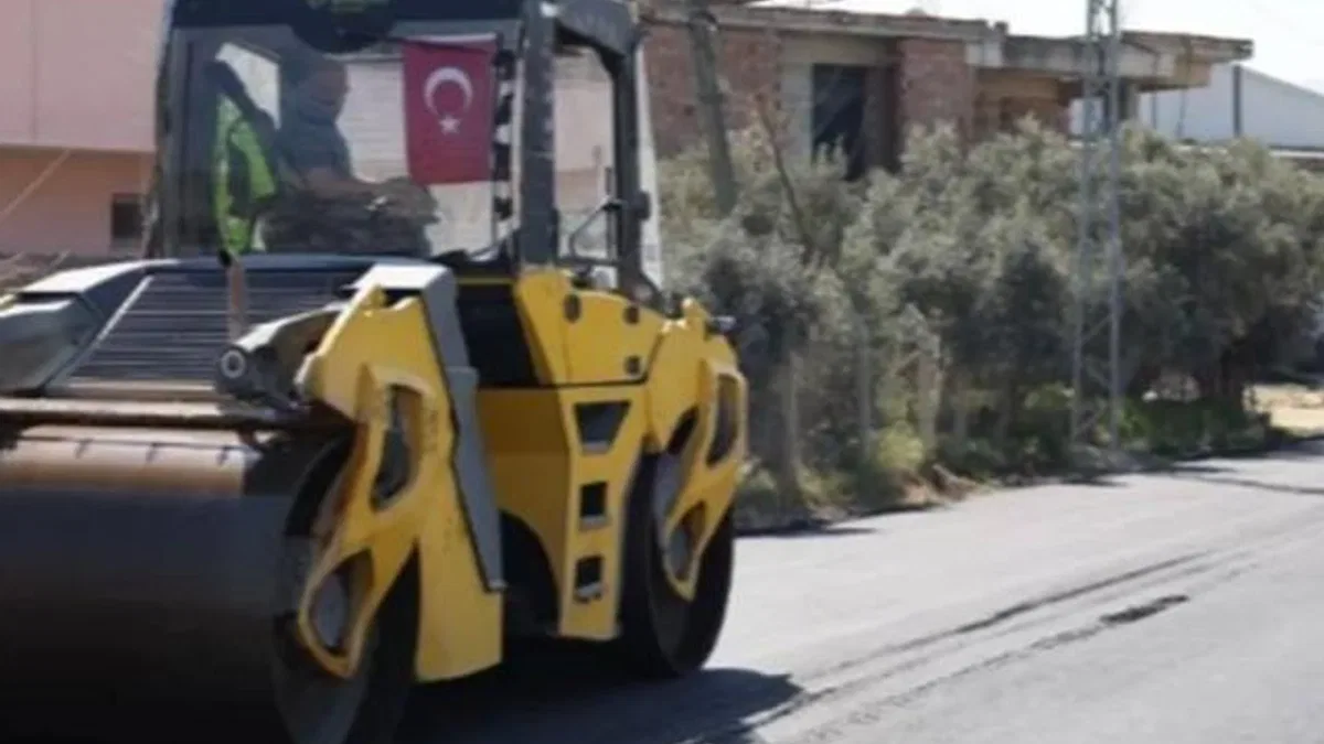 Hatay Büyükşehir yol çalışmalarında hız kesmiyor