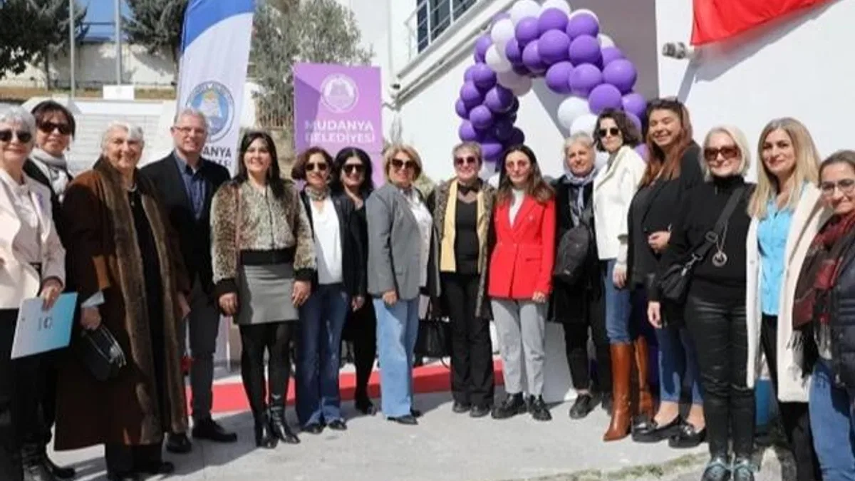 Bursa Mudanya’da kadınlar için tarihi adım