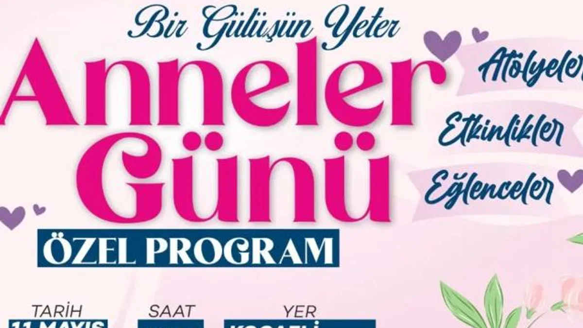 Kocaeli Büyükşehir’den annelere özel program